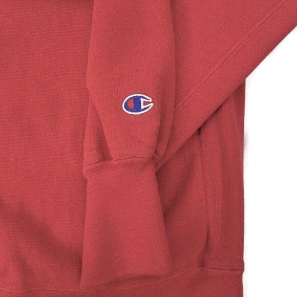 Iowa State Alumni Sweatshirt L Vintage 1990 Champion Red Reverse Weave USA Made - Picture 6 of 11